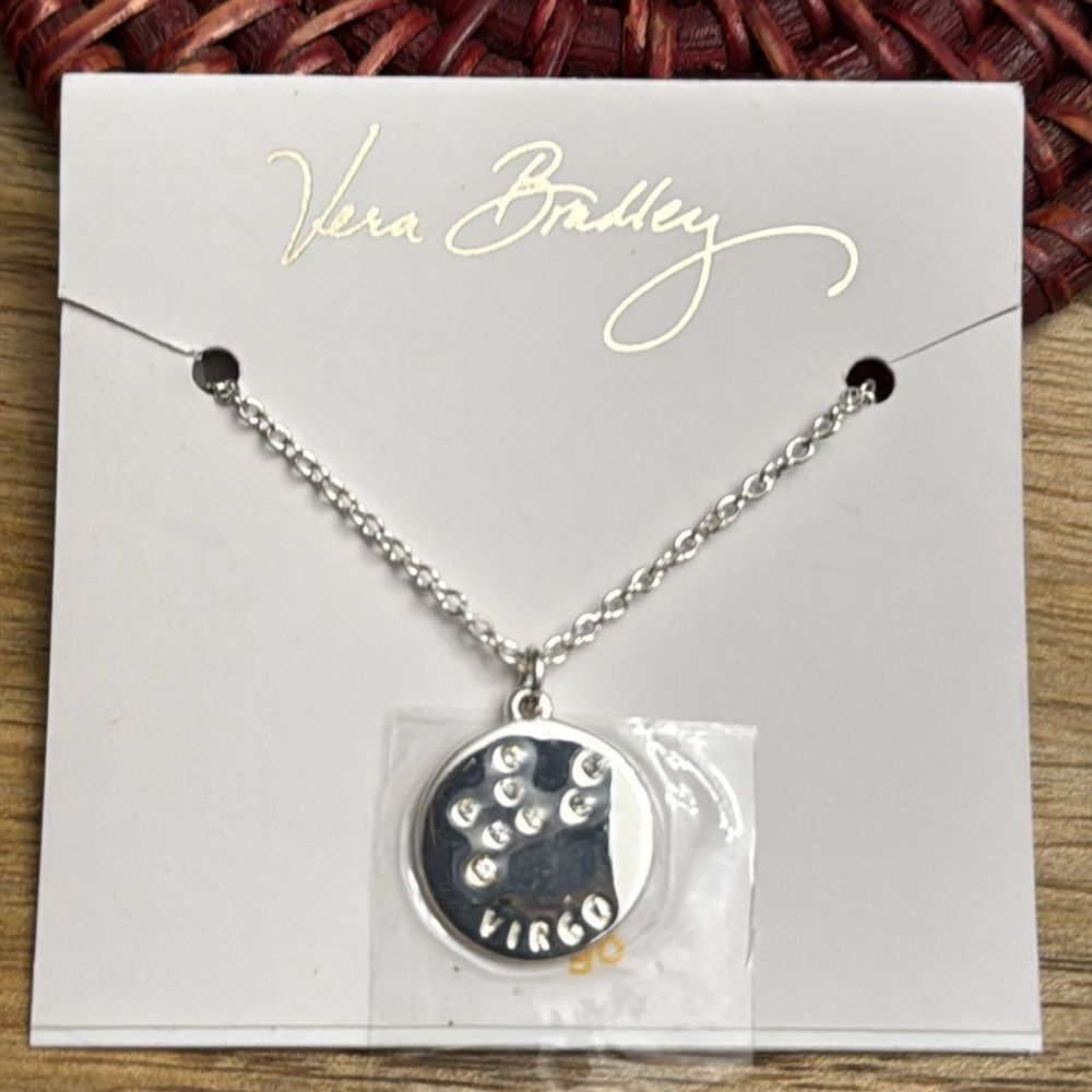 Vera Bradley Virgo Zodiac Necklace NWT